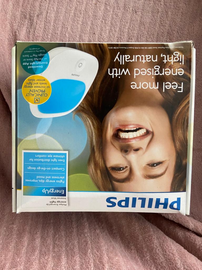 Philips blauwe lamp, Ophalen, Zo goed als nieuw, Gehele gezicht