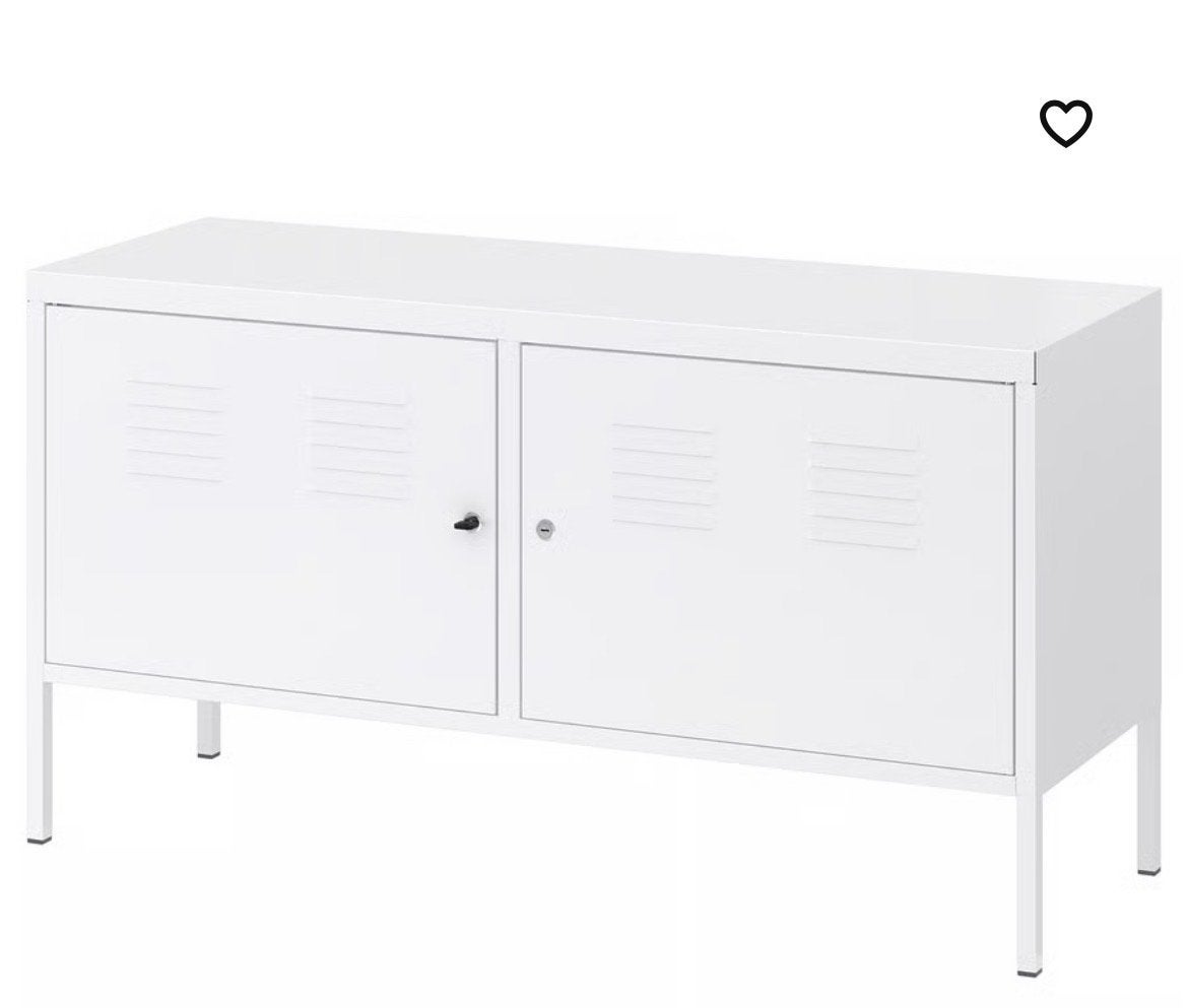 Witte metalen locker  Ikea kast met 2 deuren, Huis en Inrichting, Kasten | Lockerkasten, Ophalen of Verzenden, Gebruikt
