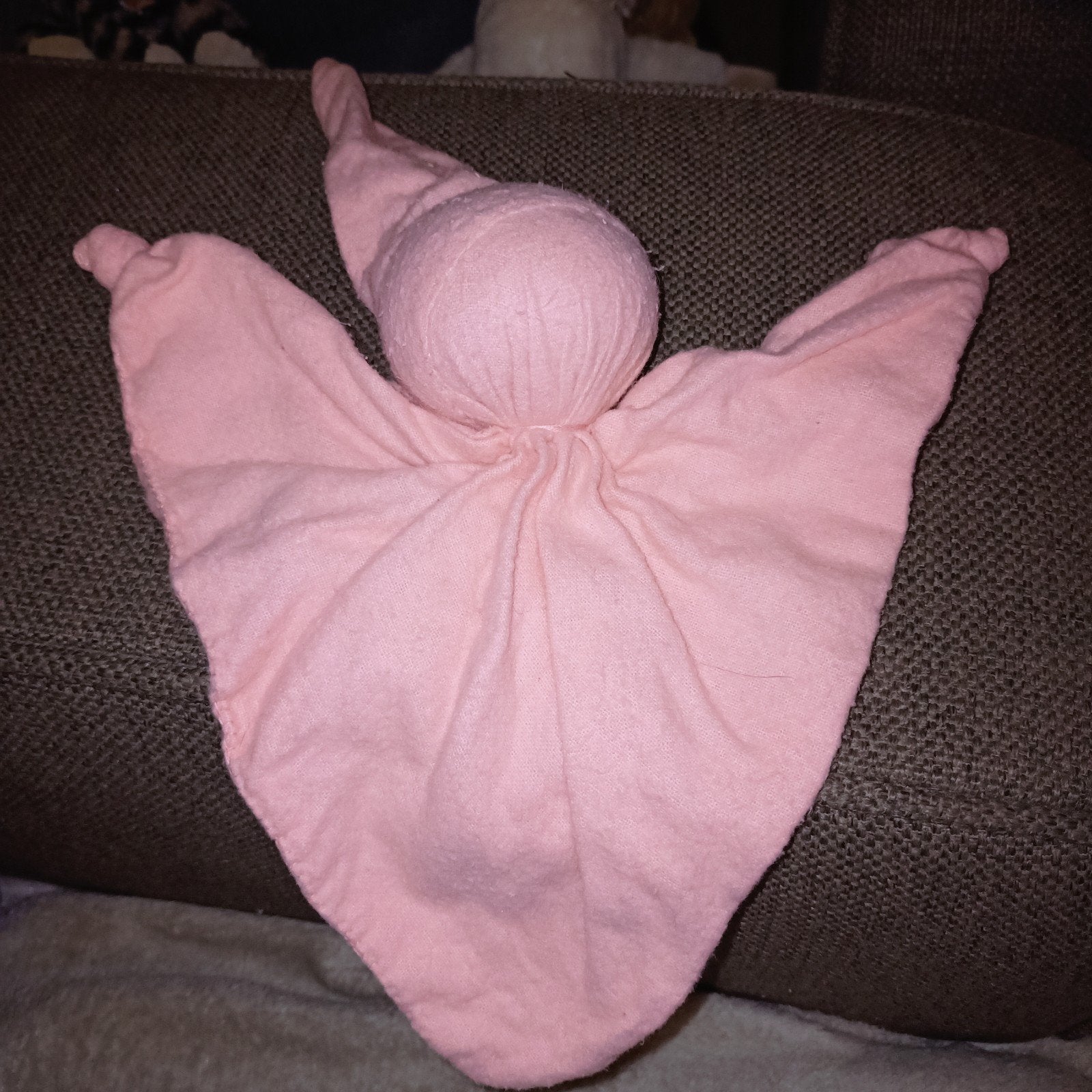 Roze tutpop spook., Overige merken, Ophalen of Verzenden, Zo goed als nieuw, Middelgroot (20 tot 80 cm)
