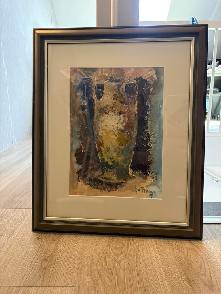 Prachtig schilderij in lijst, Ophalen