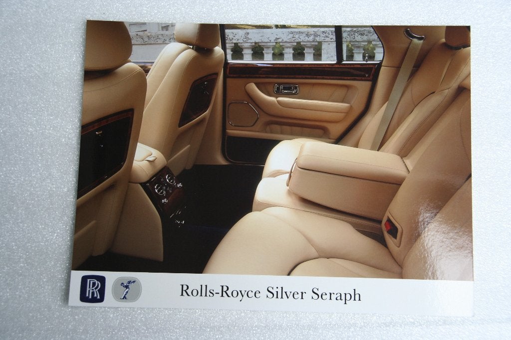 Persfoto Rolls-Royce Silver Seraph (1998 (4), Ophalen of Verzenden, Nieuw, Overige merken