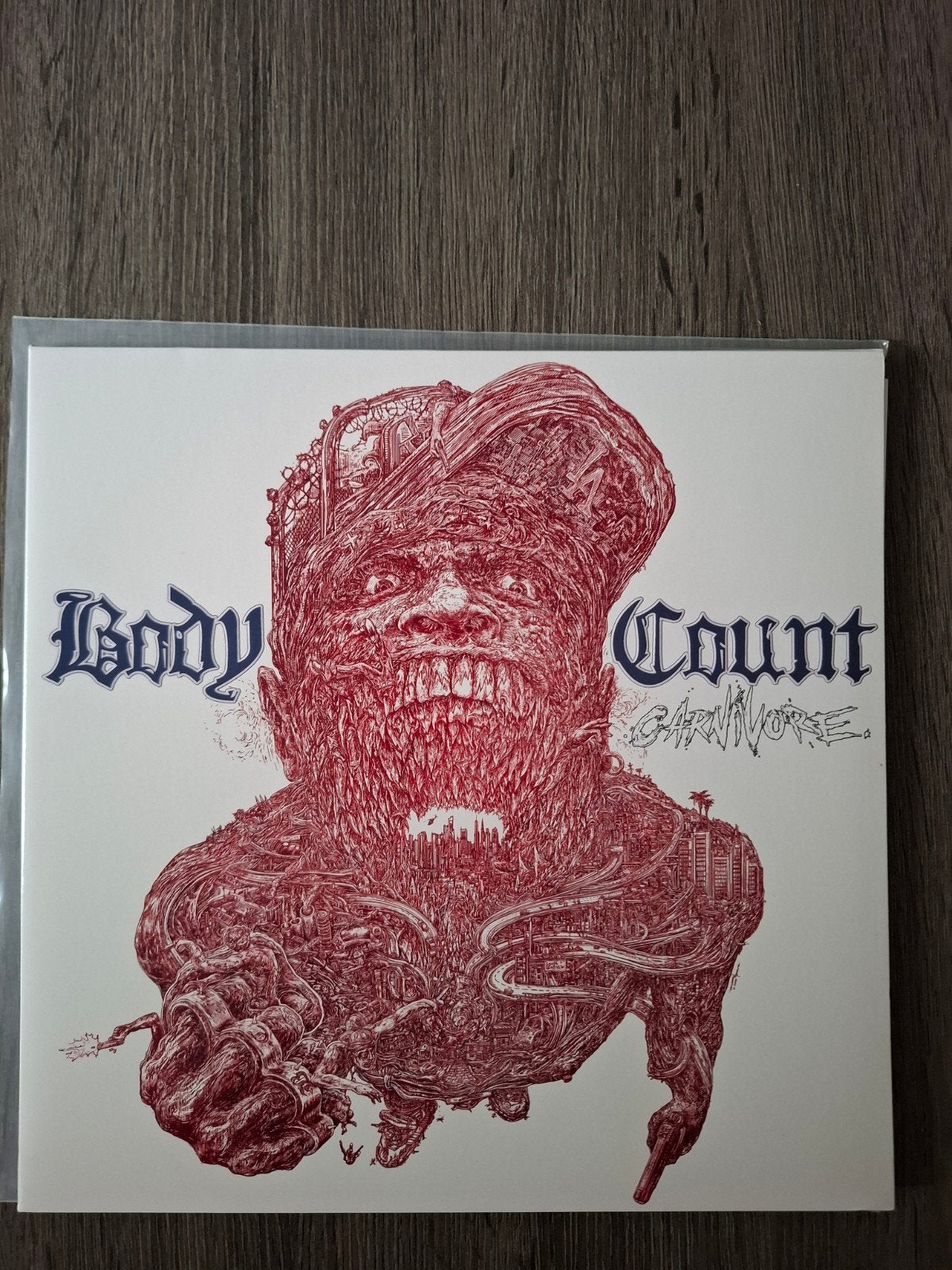 BODYCOUNT- Carnivore lp, Ophalen of Verzenden, Zo goed als nieuw