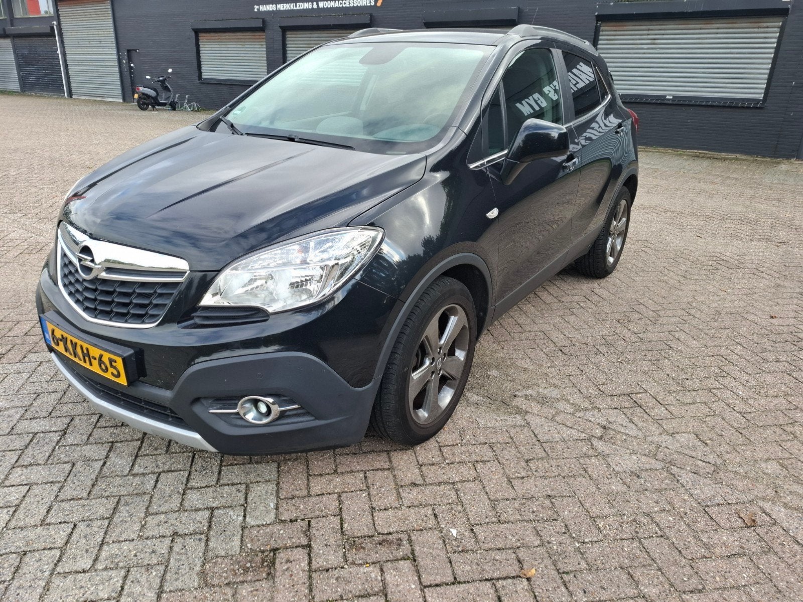 Opel Mokka 1.4 103KW 4WD 2013 Zwart, 1325 kg, Zwart, 4 cilinders, Leder en Stof