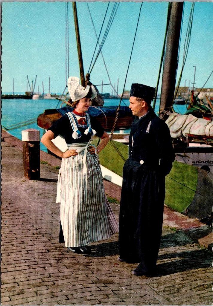 Klederdracht Volendam - 8 ansichtkaarten, Verzenden, 1960 tot 1980, Ongelopen, Noord-Holland