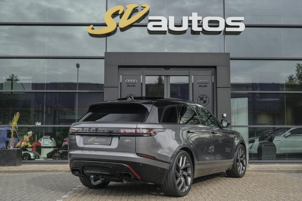 Land Rover Range Rover Velar D300 V6 300pk R-dynamic Grijs k, Auto's, Automaat, Stof, Zwart, 2993 cc