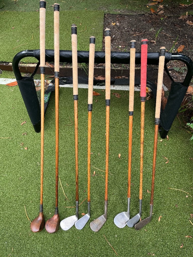 Hickory golfclubs antiek vintage golf, Ophalen, Gebruikt, Club, Overige merken