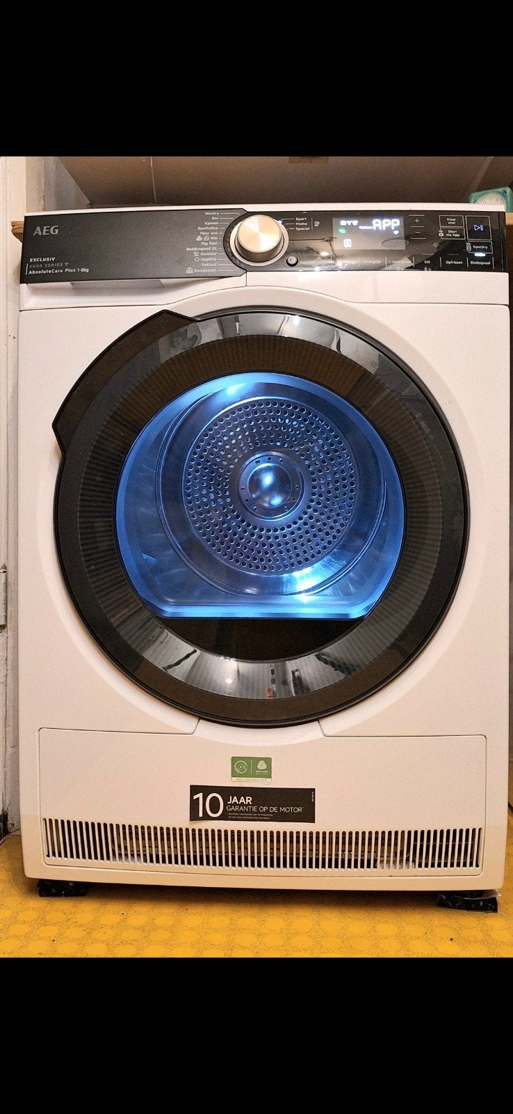 AEG 9000 Serie Warmtepompdroger 8 kg (TR97BADEN) - z.g.a.n., Ophalen, Wolprogramma, Overige typen, 8 tot 10 kg