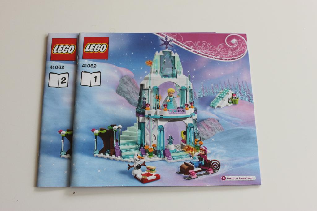 Lego Disney Princess 41062 Elza's fonkelende ijskasteel, Compleet, Lego, Ophalen of Verzenden, Zo goed als nieuw