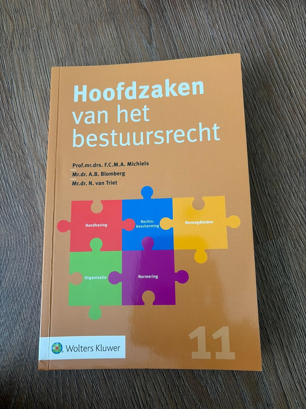 Hoofdzaken van het bestuursrecht - 11e editie, Boeken, Ophalen of Verzenden, Gamma, Zo goed als nieuw, HBO