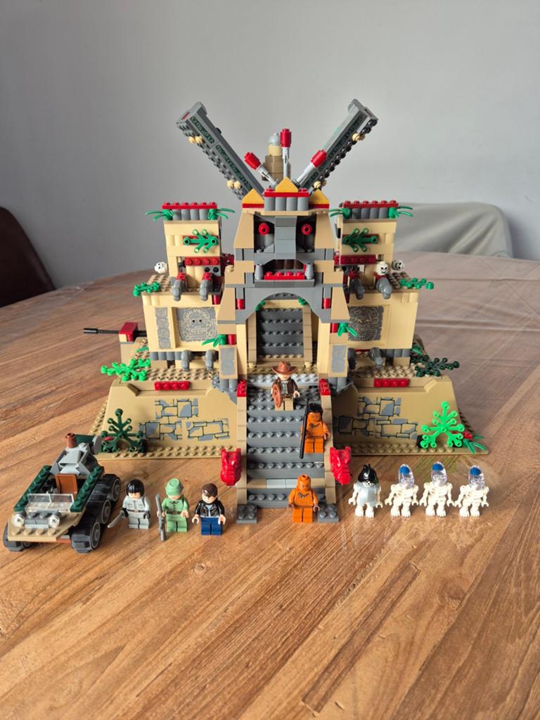 Lego Indiana Jones set 7626 en 7627, Kinderen en Baby's, Speelgoed | Duplo en Lego, Ophalen, Gebruikt, Complete set, Lego