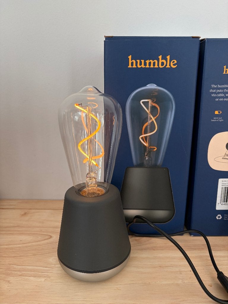 Humble One Tafellamp - Donkergrijs (per stuk of set), Kunststof, Overige merken, Draadloos, Ophalen of Verzenden