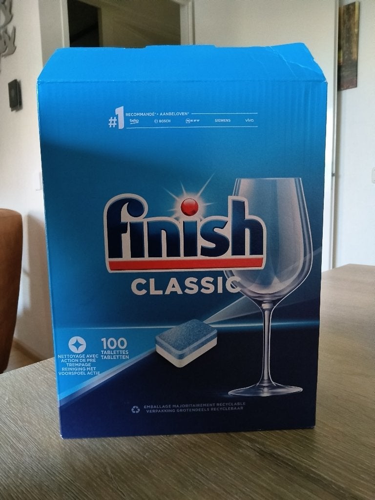 130 Finish classic vaatwastabletten, Ophalen of Verzenden, Schoonmaakmiddel
