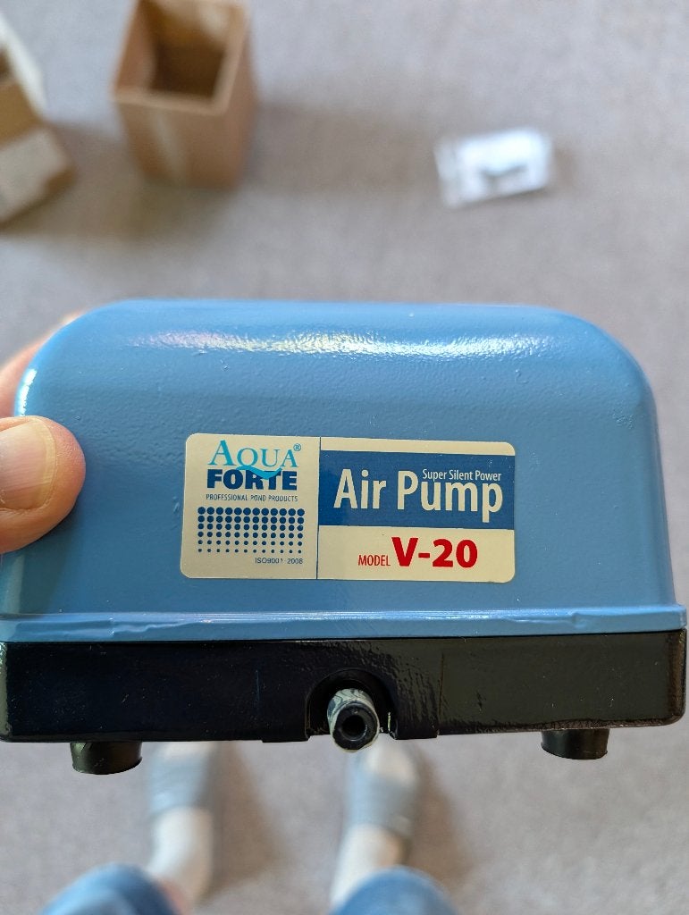 Air pump, Tuin en Terras, Ophalen of Verzenden, Nieuw, Vijverpomp