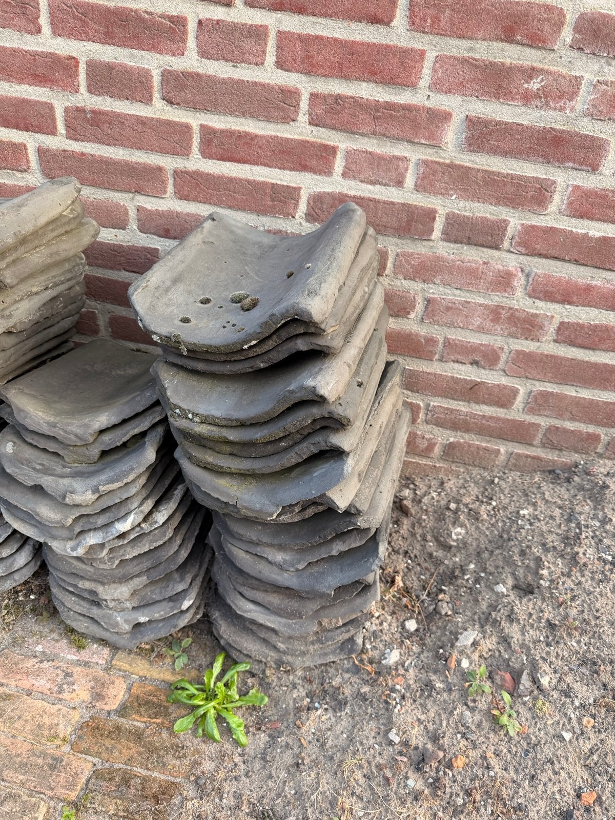 Keramische dakpannen, Ophalen, Gebruikt, Steen of Klei, 15 m² of meer