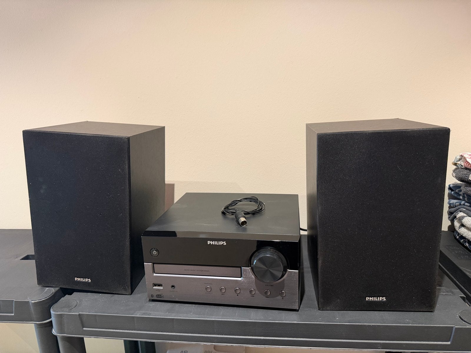 Philips TAM4505/12 Stereo radio met CD en DAB+, Philips, Gebruikt, Ophalen of Verzenden, Microset