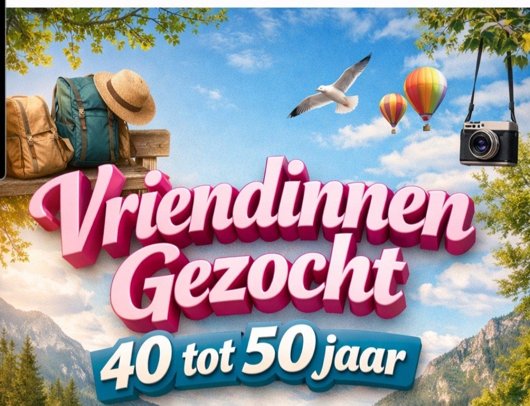 Ondernemende  vriendinnen  40 tot 50 jaar, Contacten en Berichten, Sport en Hobby oproepen