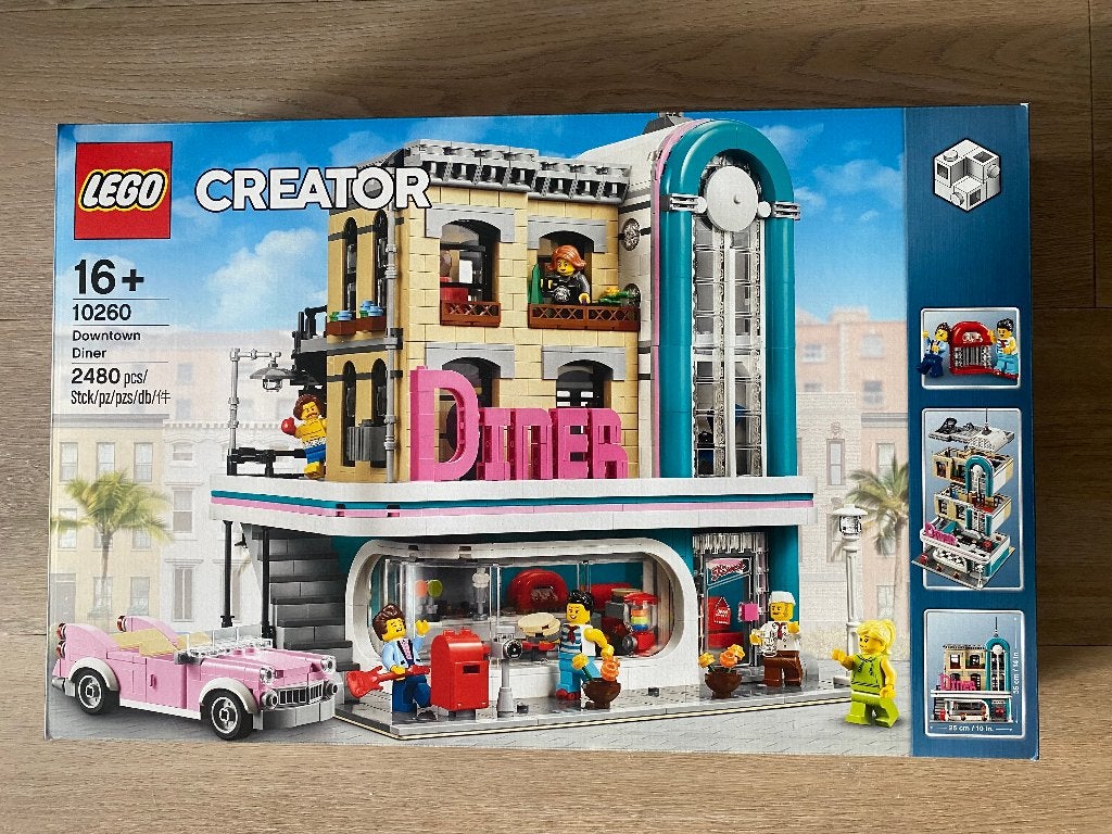 Lego American Diner 10260 - Nieuw, Kinderen en Baby's, Ophalen of Verzenden, Nieuw, Complete set, Lego