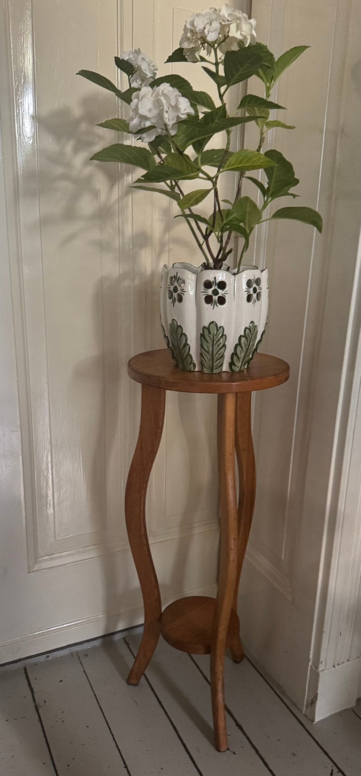 Vintage planten tafeltje 81 cm hoog, Ophalen, Zo goed als nieuw