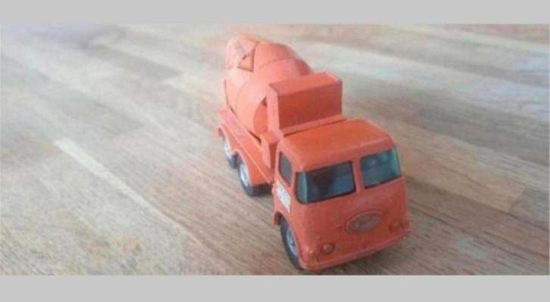 Matchbox Erf Ready-Mix Concrete Truck Nr. 13 – jaren 60 –, Ophalen of Verzenden, Gebruikt, Bus of Vrachtwagen, Matchbox