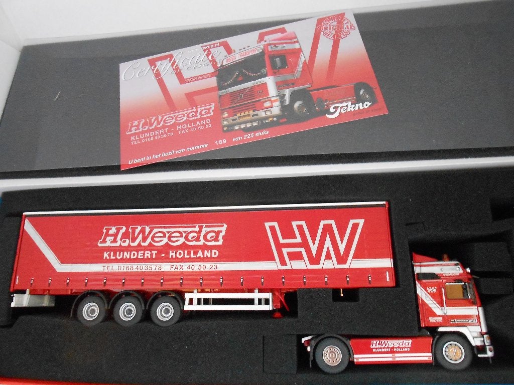 Tekno Volvo Weeda F12, Verzenden, Gebruikt, Bus of Vrachtwagen, Tekno