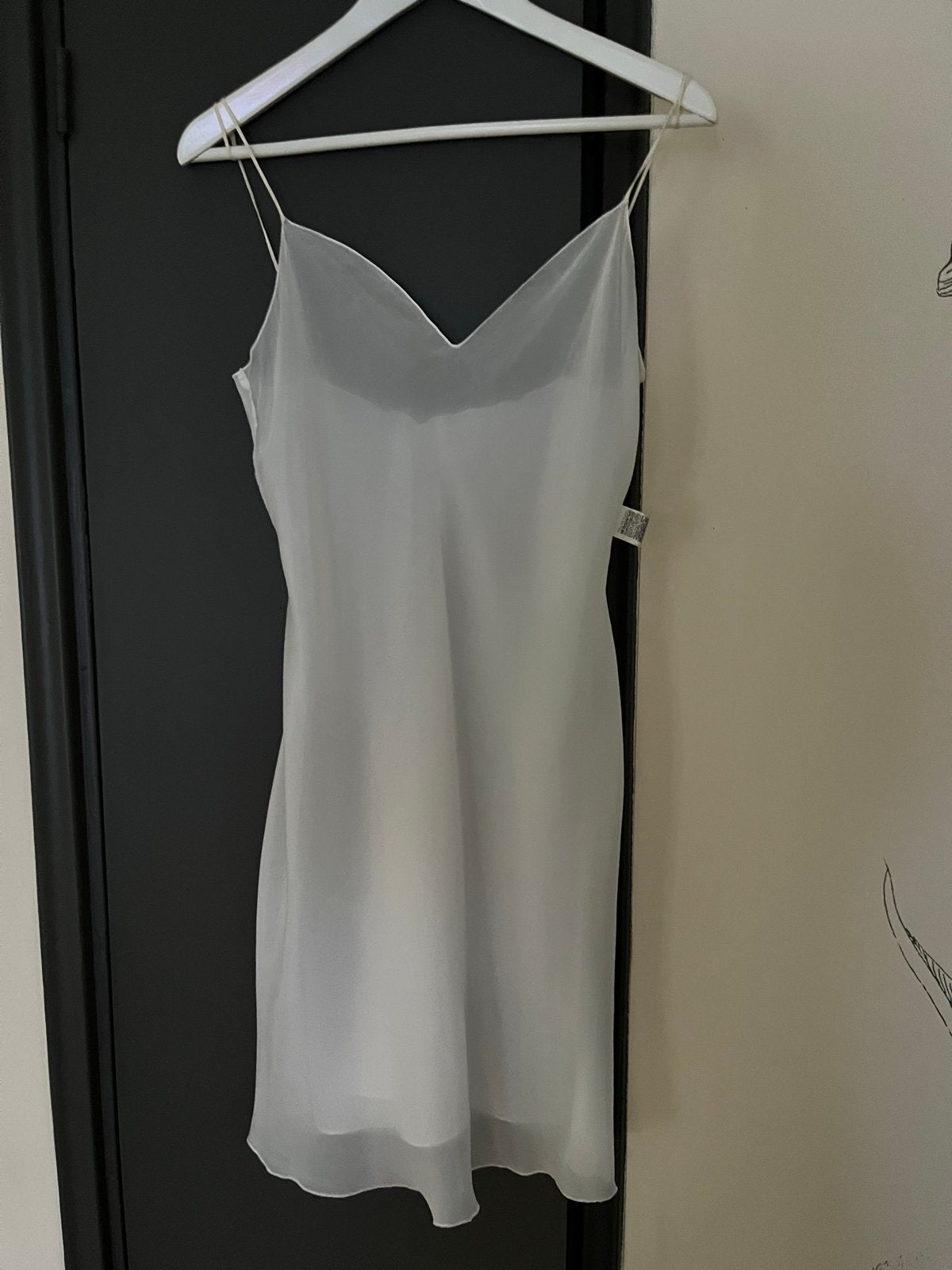 Philosophy di Alberta Ferretti onderjurk wit maat 36, Ophalen of Verzenden, Zo goed als nieuw, Maat 36 (S), Wit