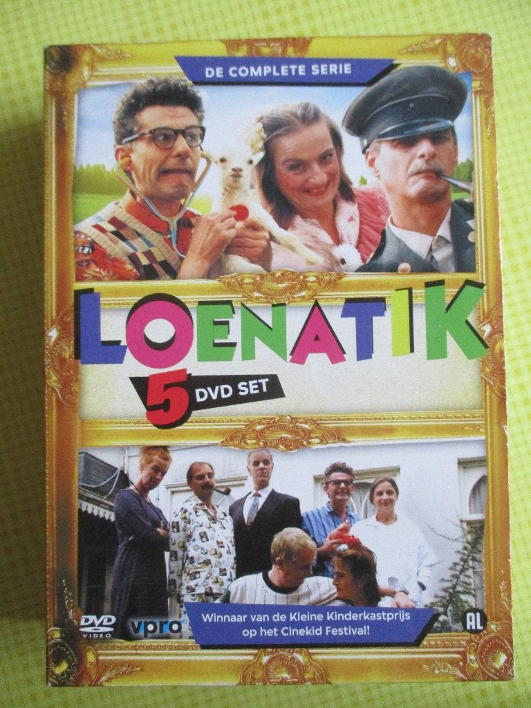 Loenatik - Complete serie - 5 DVD set, Cd's en Dvd's, Dvd's | Tv en Series, Alle leeftijden, Seizoen 1, Zo goed als nieuw, Komedie
