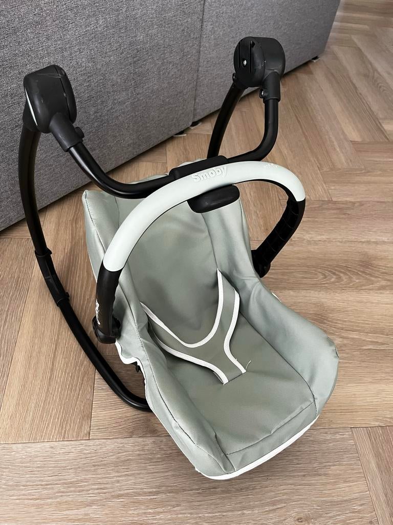 Smoby Maxi Cosi 3-in-1 poppenstoel en wipstoel, Kinderen en Baby's, Speelgoed | Poppen, Ophalen, Zo goed als nieuw, Overige typen