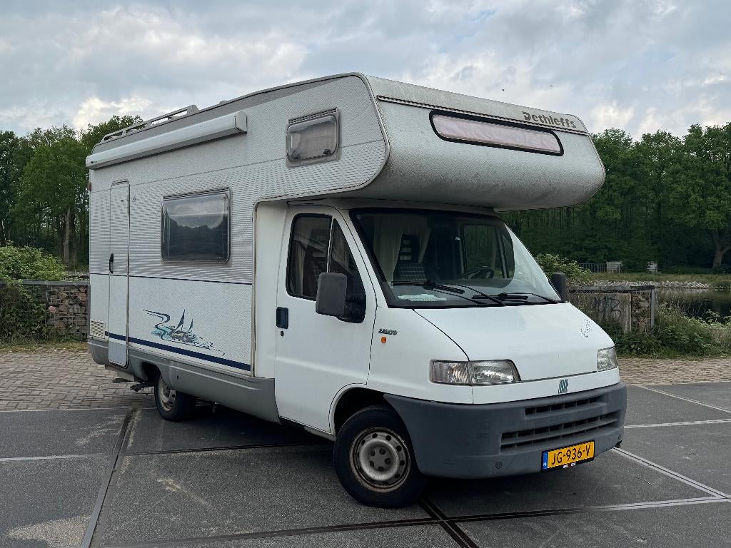 Fiat Ducato Dethleffs Camper 2.8 2001, Alkoof, Fiat, Particulier, Dakluik