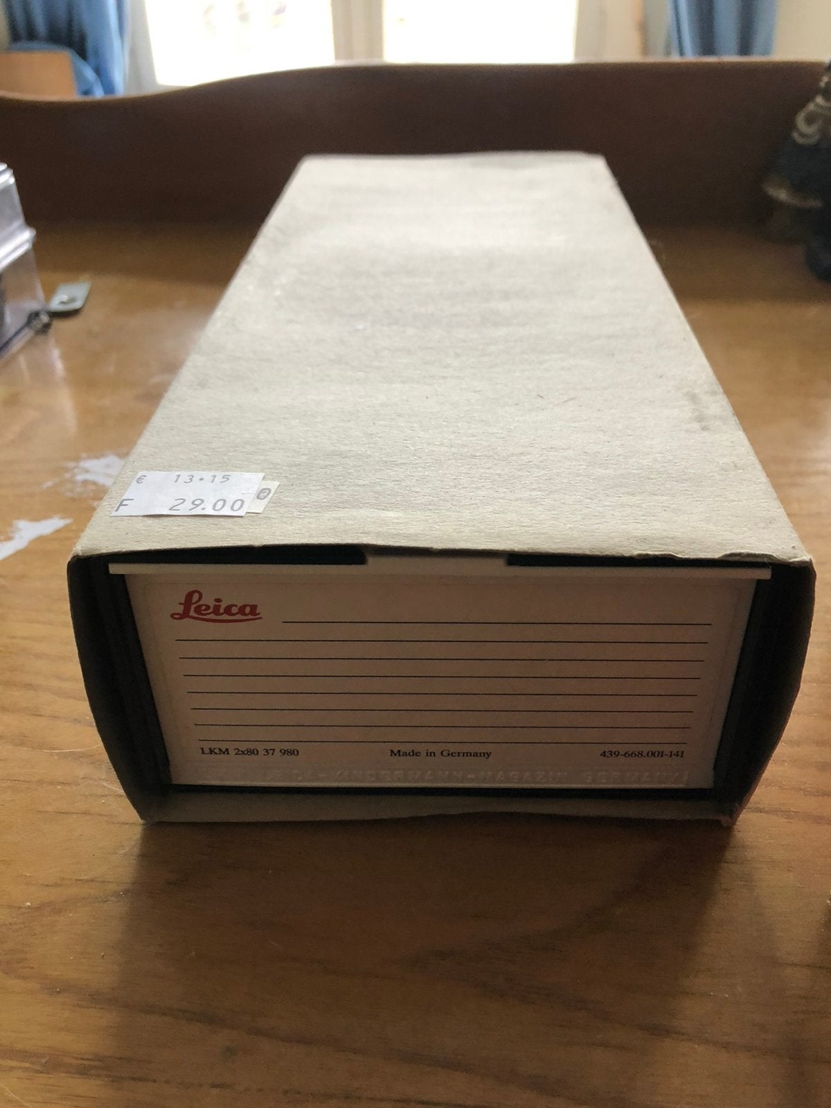 Leica LKM diamagazijnen/ slide trays 2x 80 nieuw in doos, Ophalen of Verzenden, Nieuw