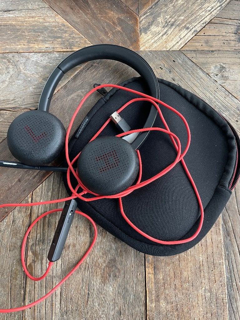 Plantronics BW 8225 headset, Computers en Software, Plantronics, Ophalen of Verzenden, Zo goed als nieuw, Over-ear