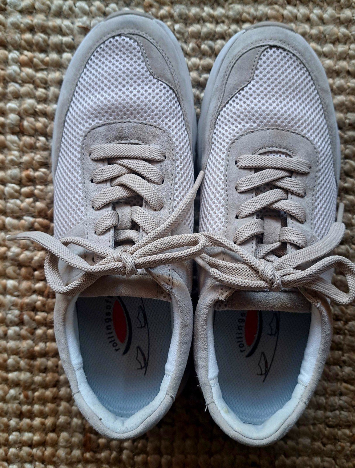 Gabor Rollingsoft Sneakers Beige, mt 38,5, Beige, Gabor, Ophalen of Verzenden, Sneakers of Gympen