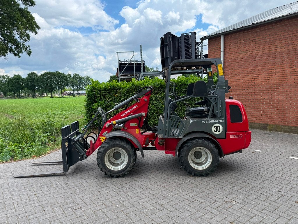 Weidemann 1280 (bj 2015), Wiellader of Shovel