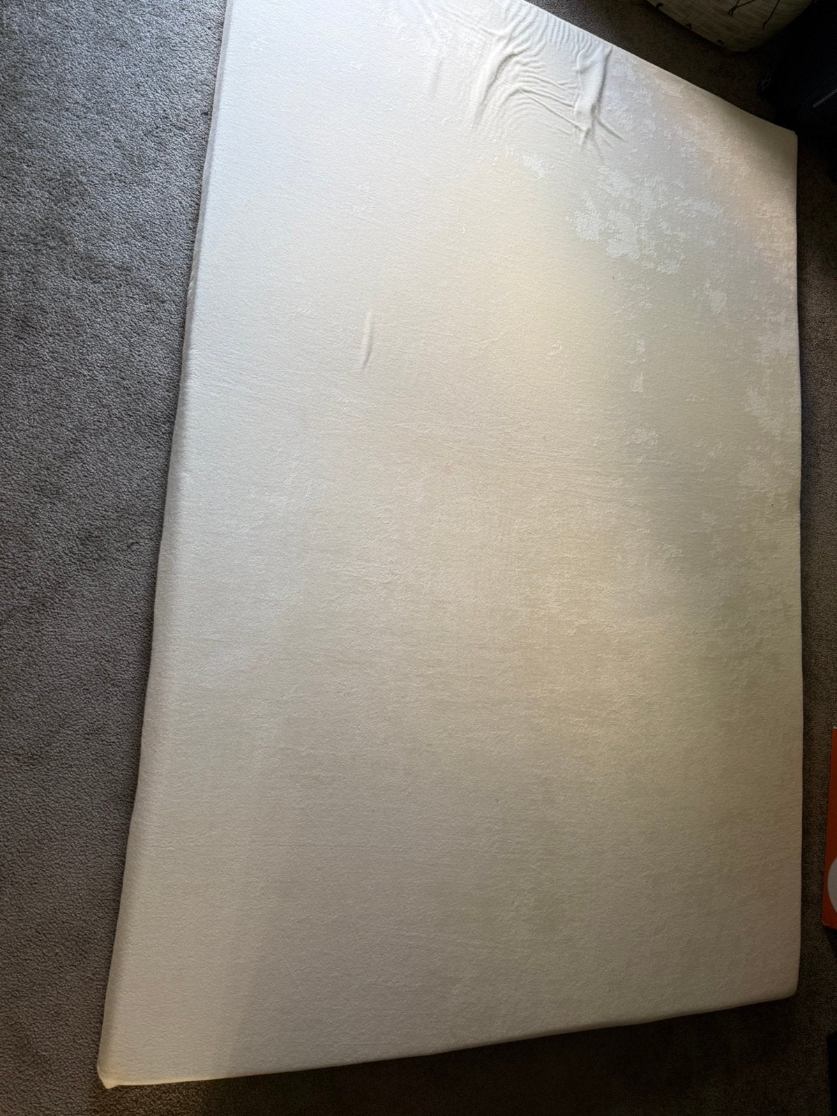 Matras topper 140 x 200 7 cm dik, Ophalen, Zo goed als nieuw, Tweepersoons, 140 cm