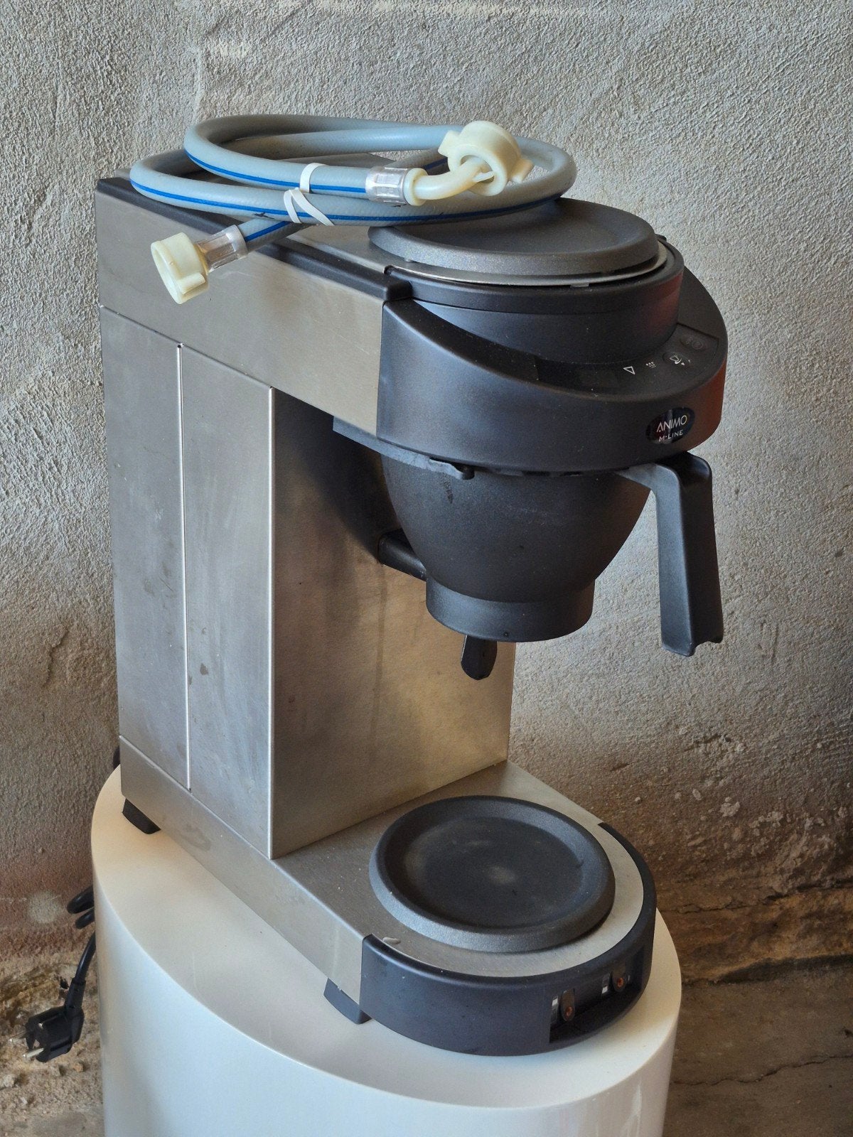Animo M200 Koffiezetapparaat vaste wateraansluiting, 10 kopjes of meer, Koffiemachine, Gemalen koffie, Ophalen of Verzenden