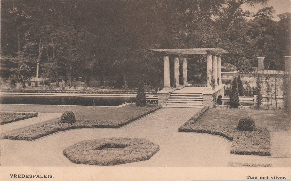 den haag- tuin vredespaleis, Ophalen of Verzenden, Voor 1920, Zuid-Holland