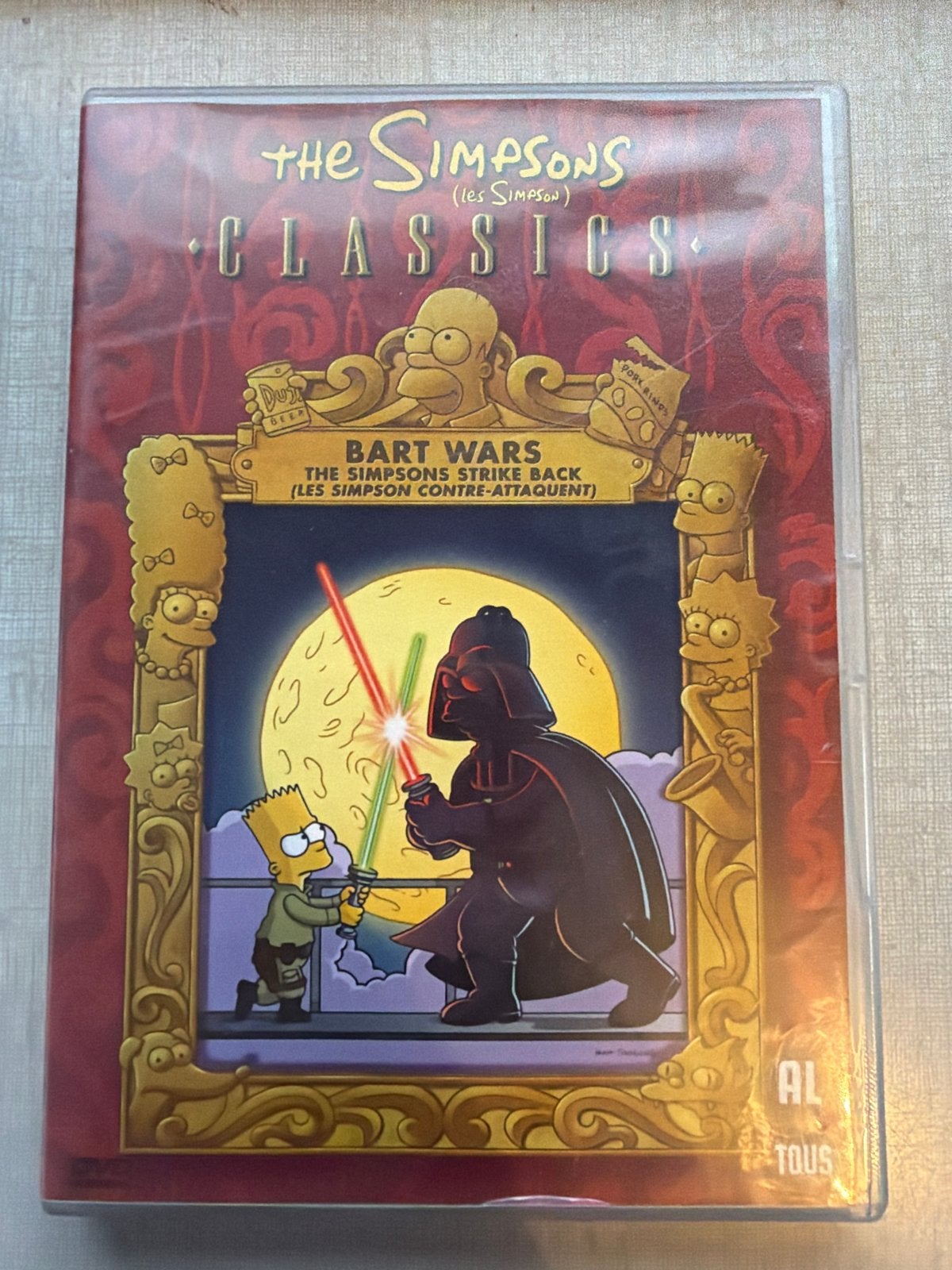 The Simpsons Classics: Bart Wars DVD, Tekenfilm, Ophalen of Verzenden, Inclusief doosje, Gebruikt