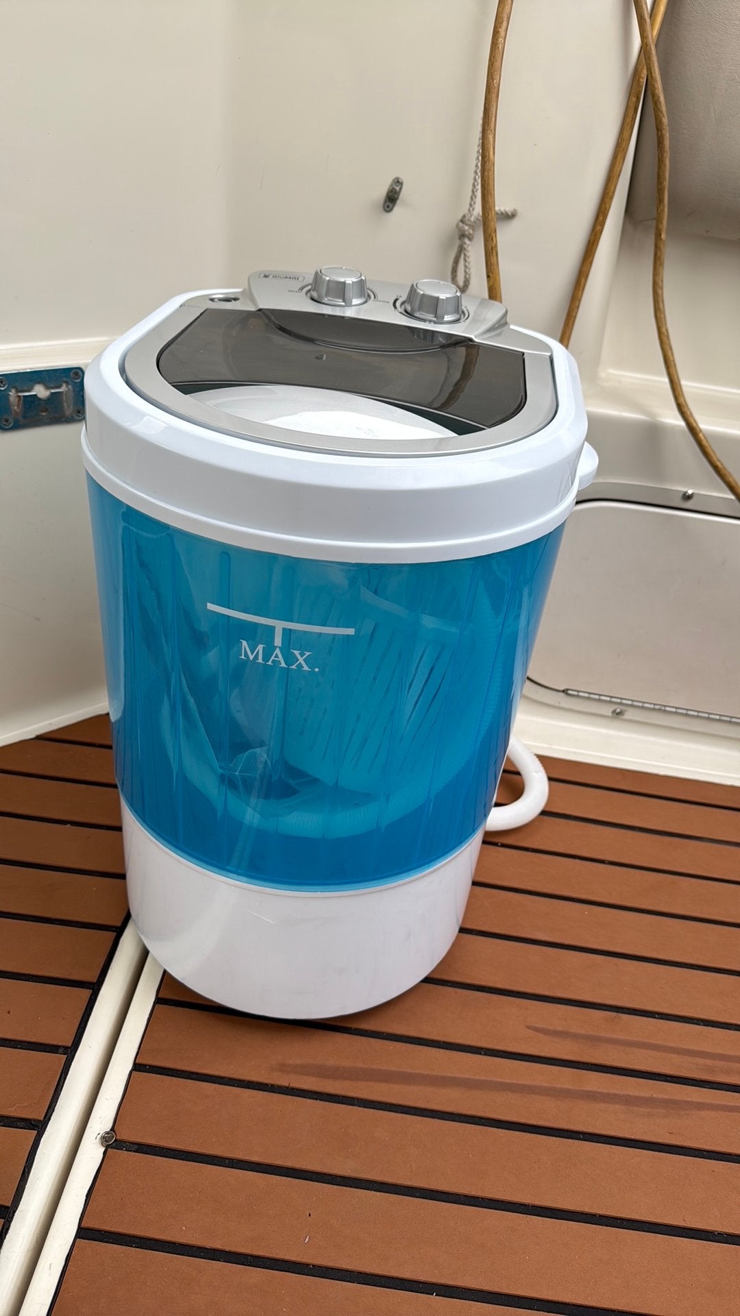 Te koop campingwasmachine, Ophalen of Verzenden, Zo goed als nieuw