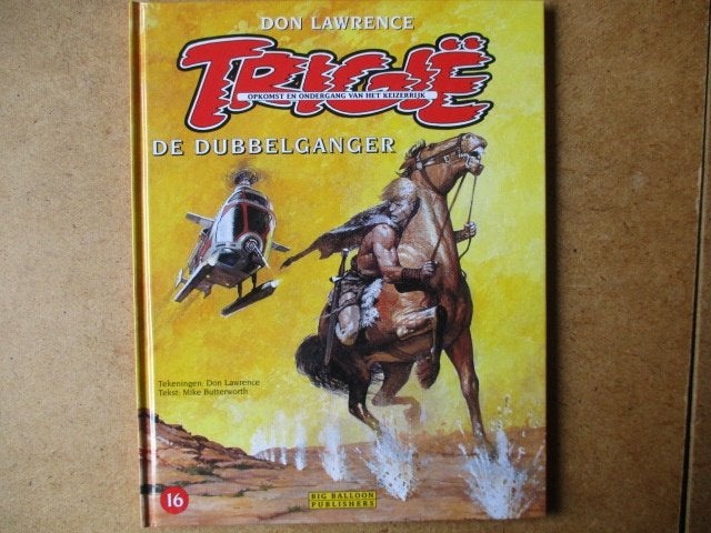 adv8434 trigie 16 hc, Eén stripboek, Ophalen, Gelezen
