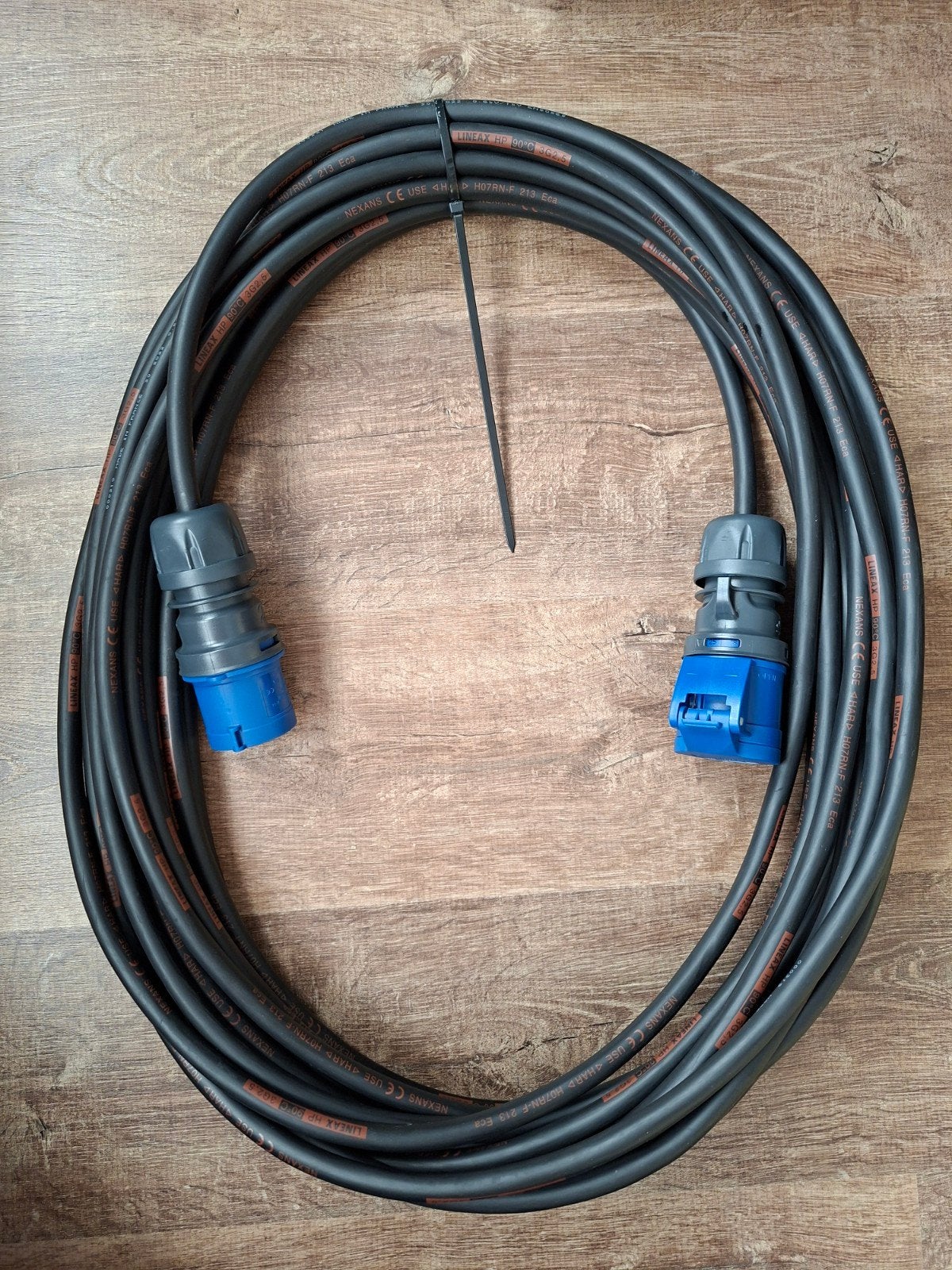 20m Nexans Lineax Neopreen H07RN-F 3x2,5² CEE Walstroomkabel, Ophalen of Verzenden, Nieuw, Motor en Techniek