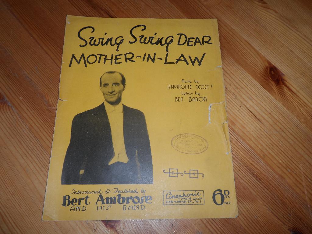 Swing swing dear mother in law - raymond scott, Zang, Gebruikt, Ophalen of Verzenden, Artiest of Componist