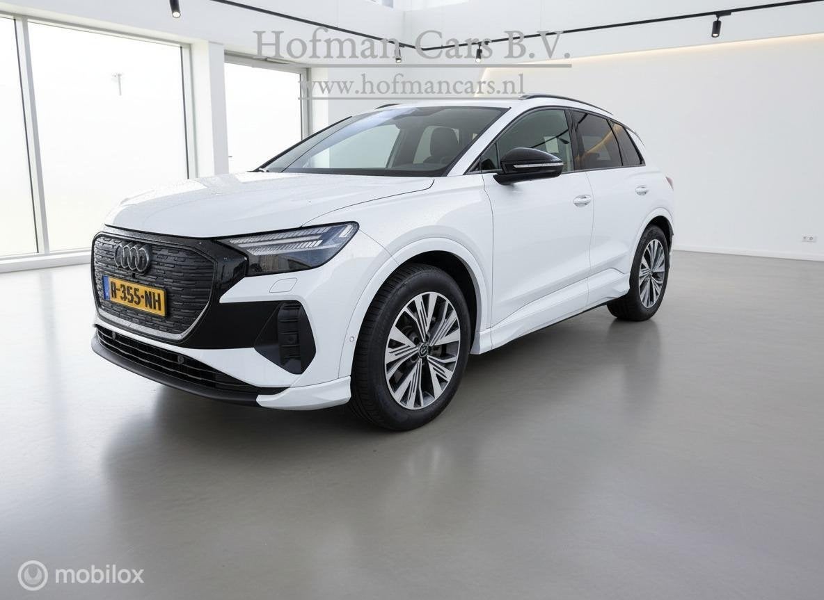 Audi Q4 e-tron 40 Advanced edition 77 kWh | SOH 95,97% | War, Auto's, Automaat, Gebruikt, Wit, Q4 e-tron