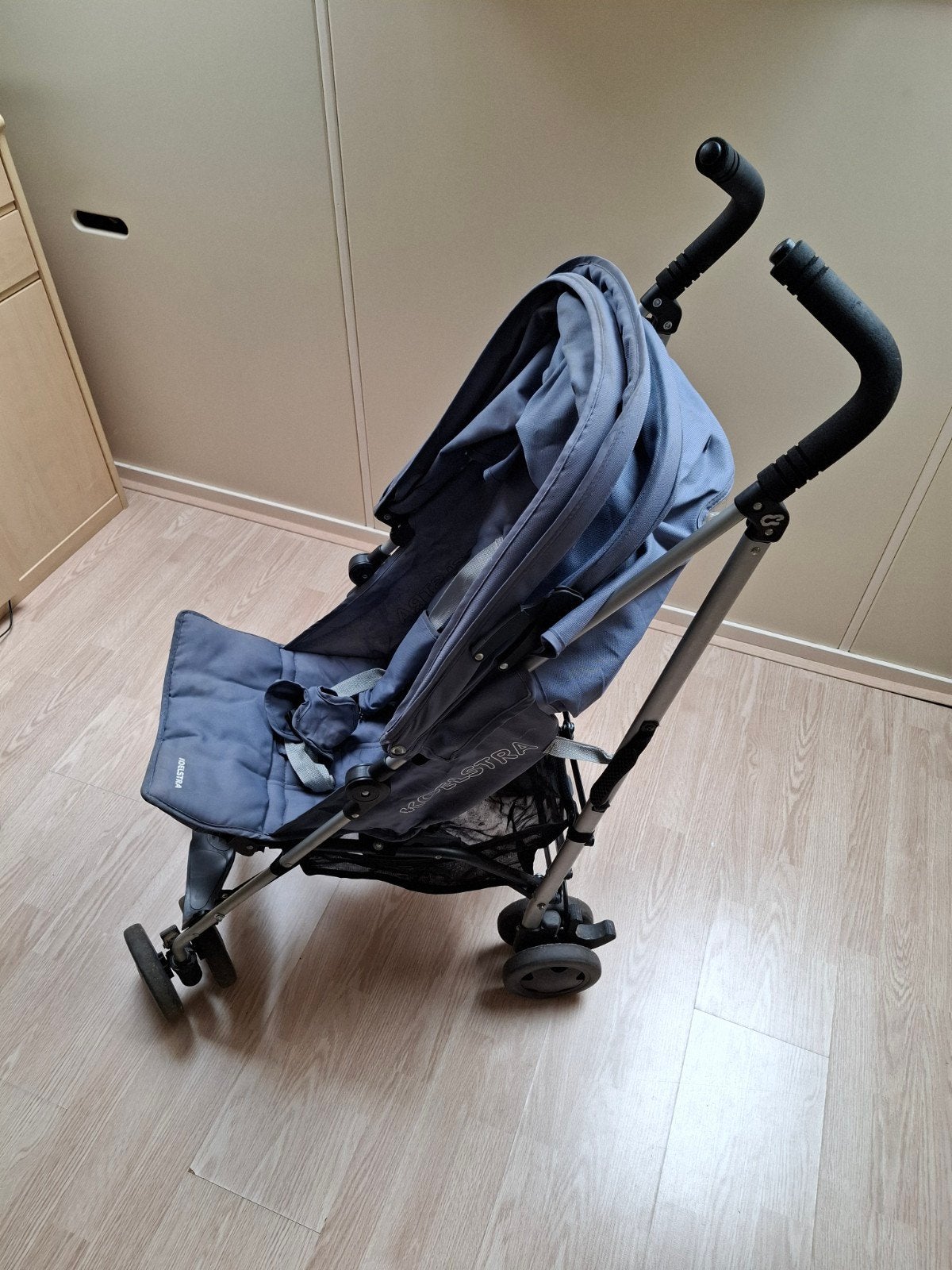 Koelstra Buggy - Grijs - Gebruikt, Ophalen of Verzenden, Gebruikt, Koelstra, Verstelbare rugleuning