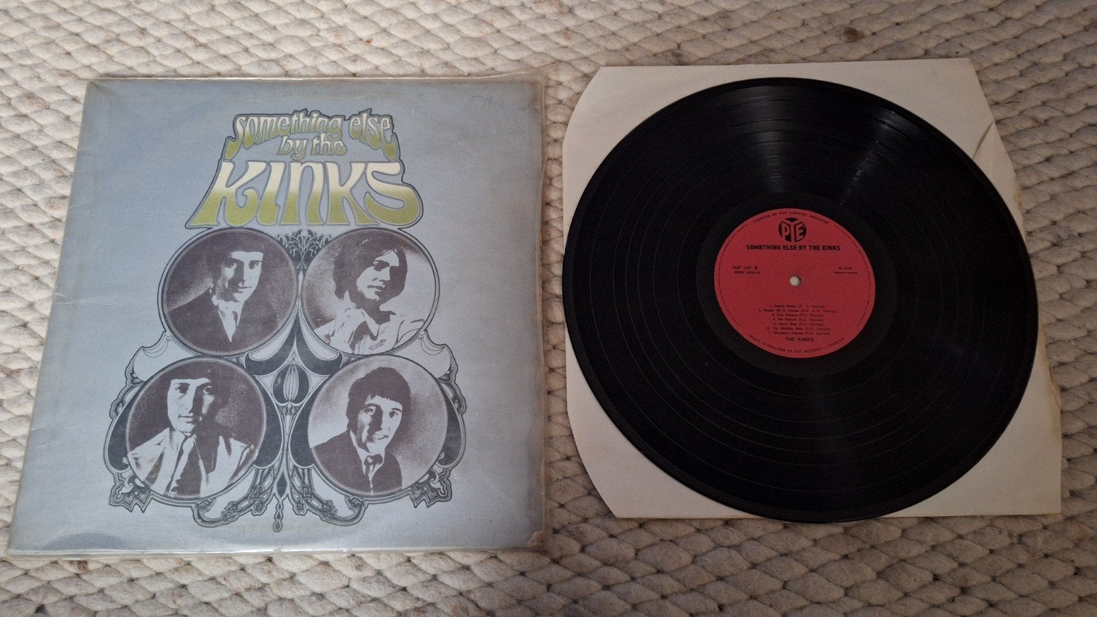 LP The Kinks - Something Else by the Kinks (HJP 147), LP, Rock, Gebruikt, Ophalen of Verzenden