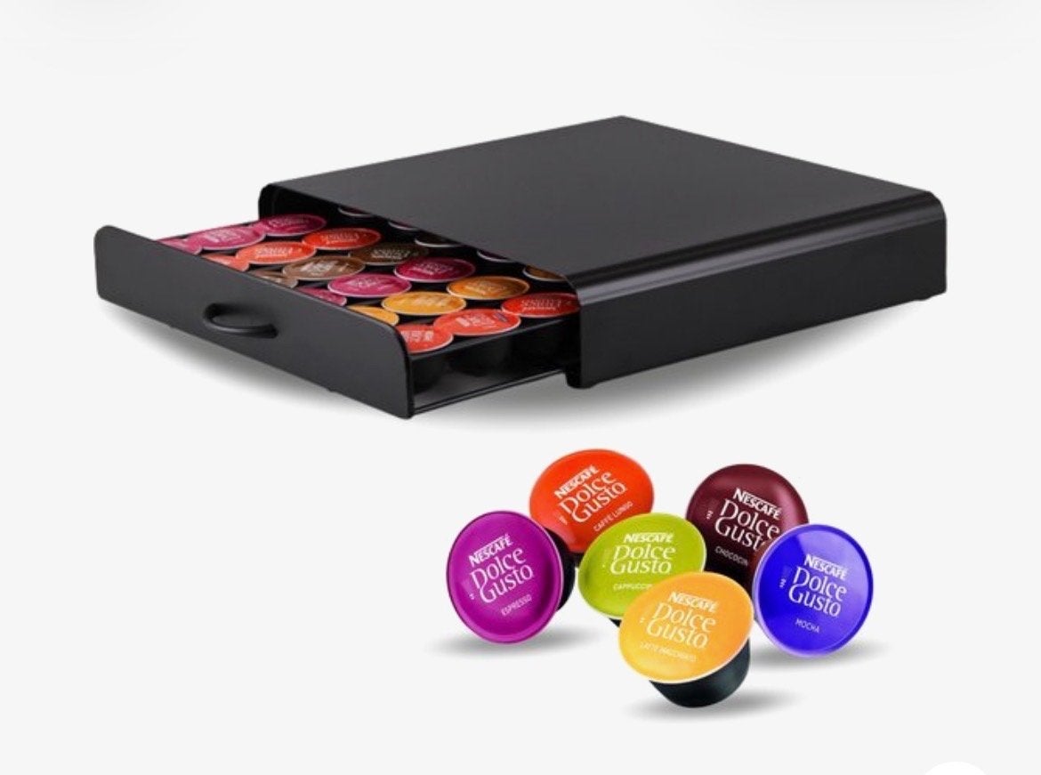Nescafé Dolce Gusto Capsulehouder - Zwart, Witgoed en Apparatuur, Koffiepads en cups, Overige modellen, 10 kopjes of meer, Ophalen of Verzenden