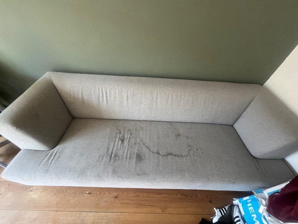 Bank, Ophalen, Gebruikt, 125 tot 150 cm, Driepersoons