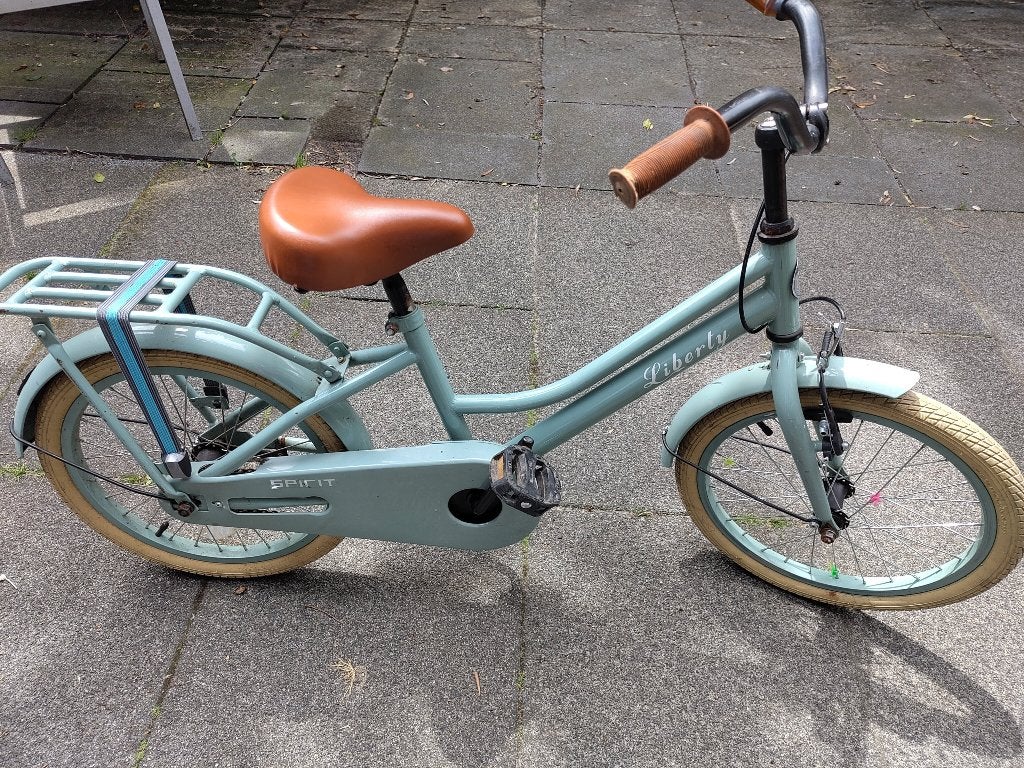 Spirit Liberty meisjesfiets groen 18 inch, Ophalen, Terugtraprem, Gebruikt, Spirit