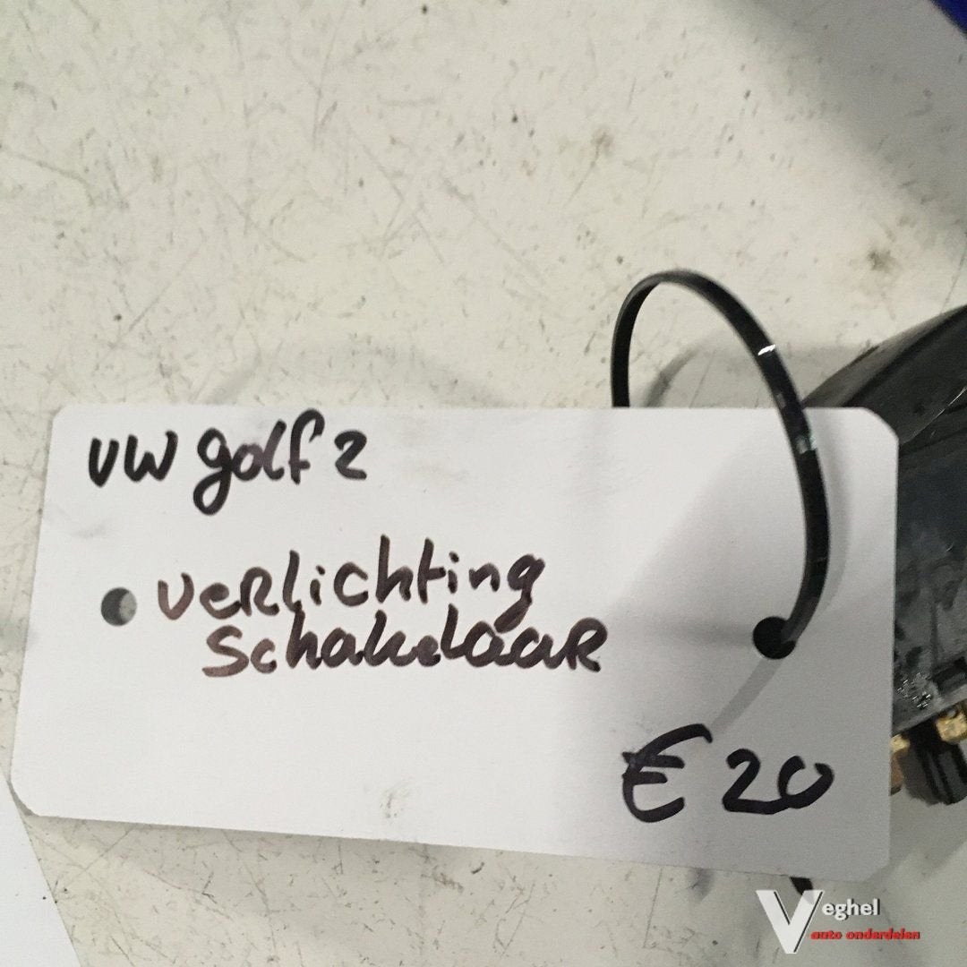 Vw Golf 2 1987 Lichtschakelaar, Gebruikt, -, -, Ophalen of Verzenden