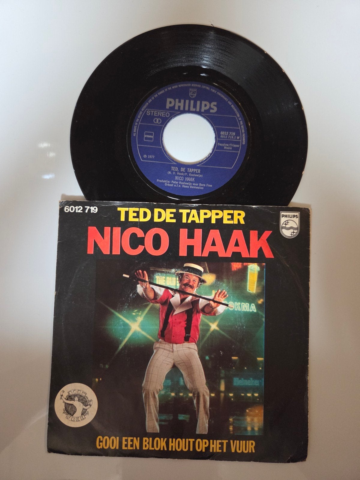 Nico Haak - Ted de Tapper, Ophalen of Verzenden, Gebruikt, 7 inch, Nederlandstalig
