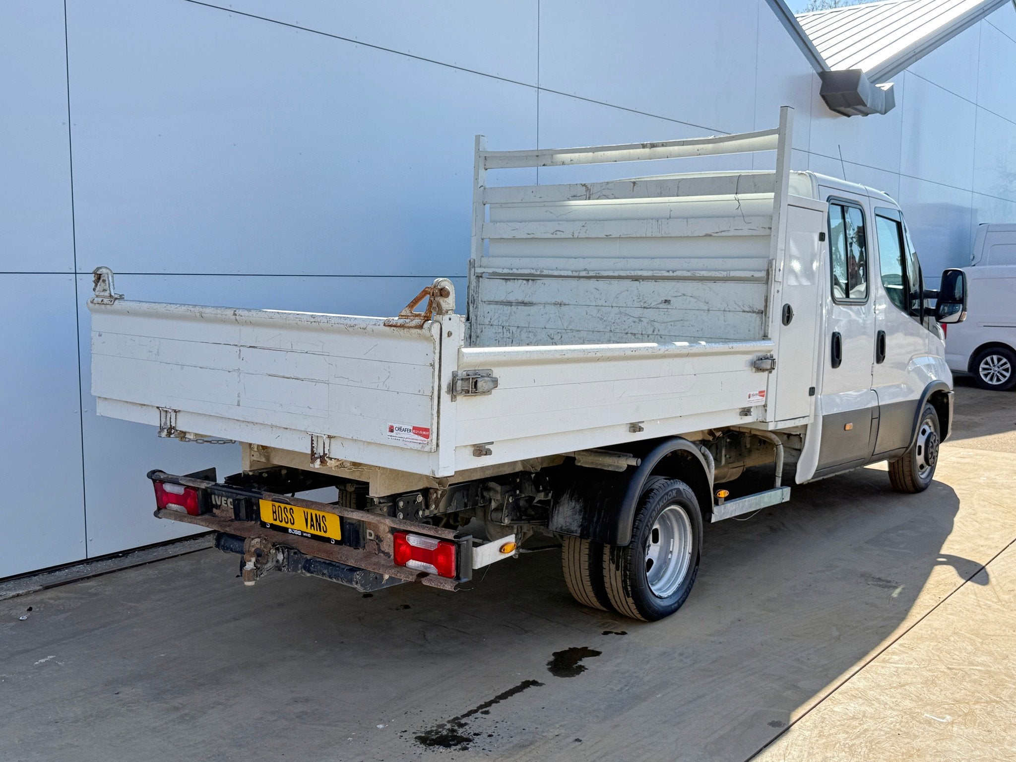 Iveco Daily 35C14 2.3 Kipper Dubbele Cabine Kist Dubbellucht, Achterwielaandrijving, Gebruikt, Euro 6, Iveco