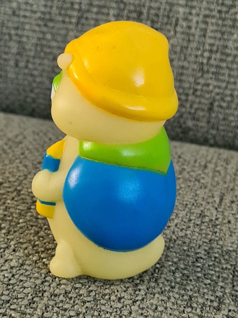 Glo friends worm glow in the dark vintage poppetje playskool, Gebruikt, Playskool hasbro, Ophalen of Verzenden, Nvt